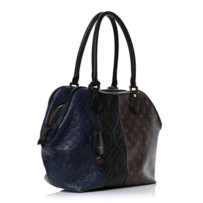 Louis Vuitton Monogram Stripes Medium Bag Marine 2 of 12