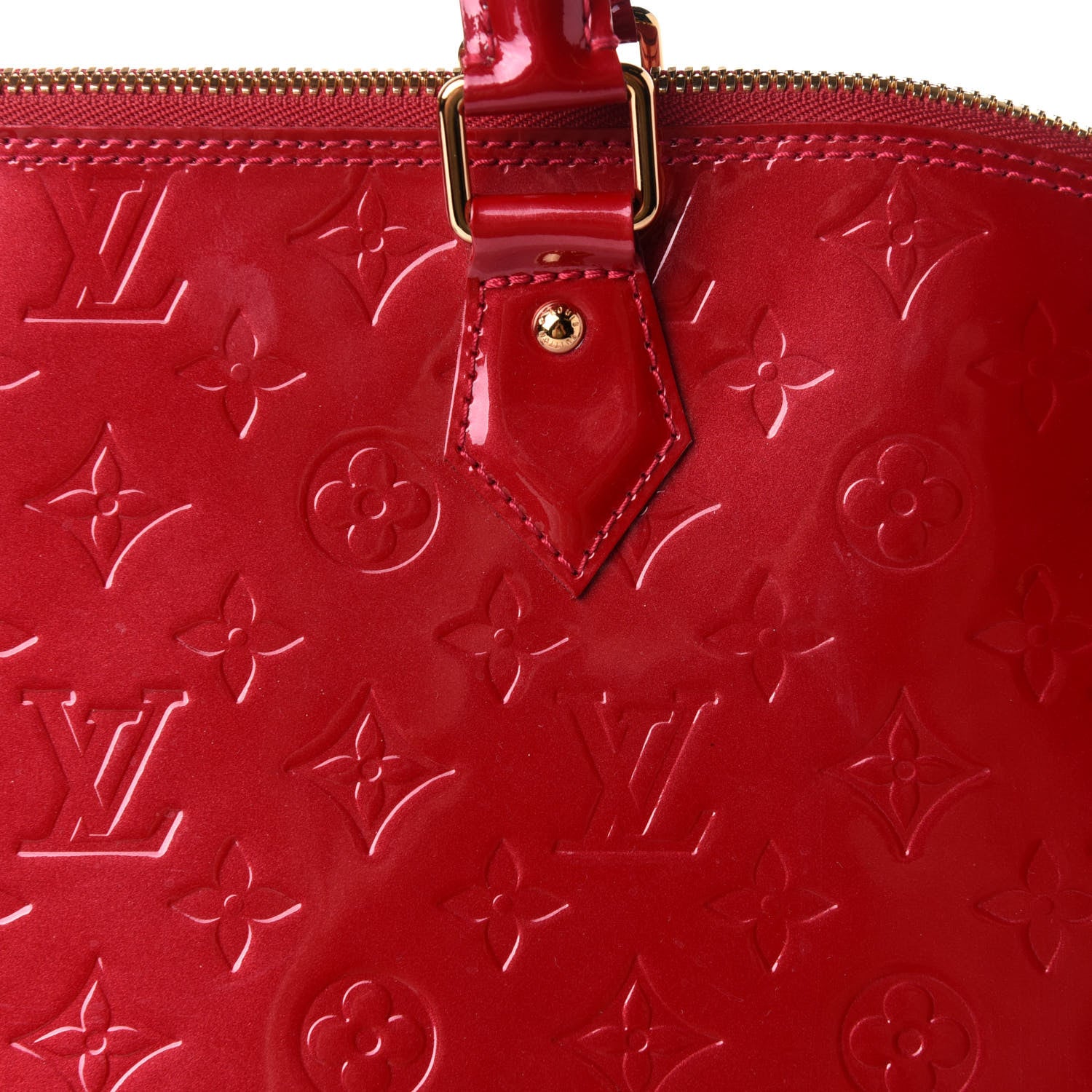 Louis Vuitton Vernis Alma GM Pomme D'Amour 7 of 9