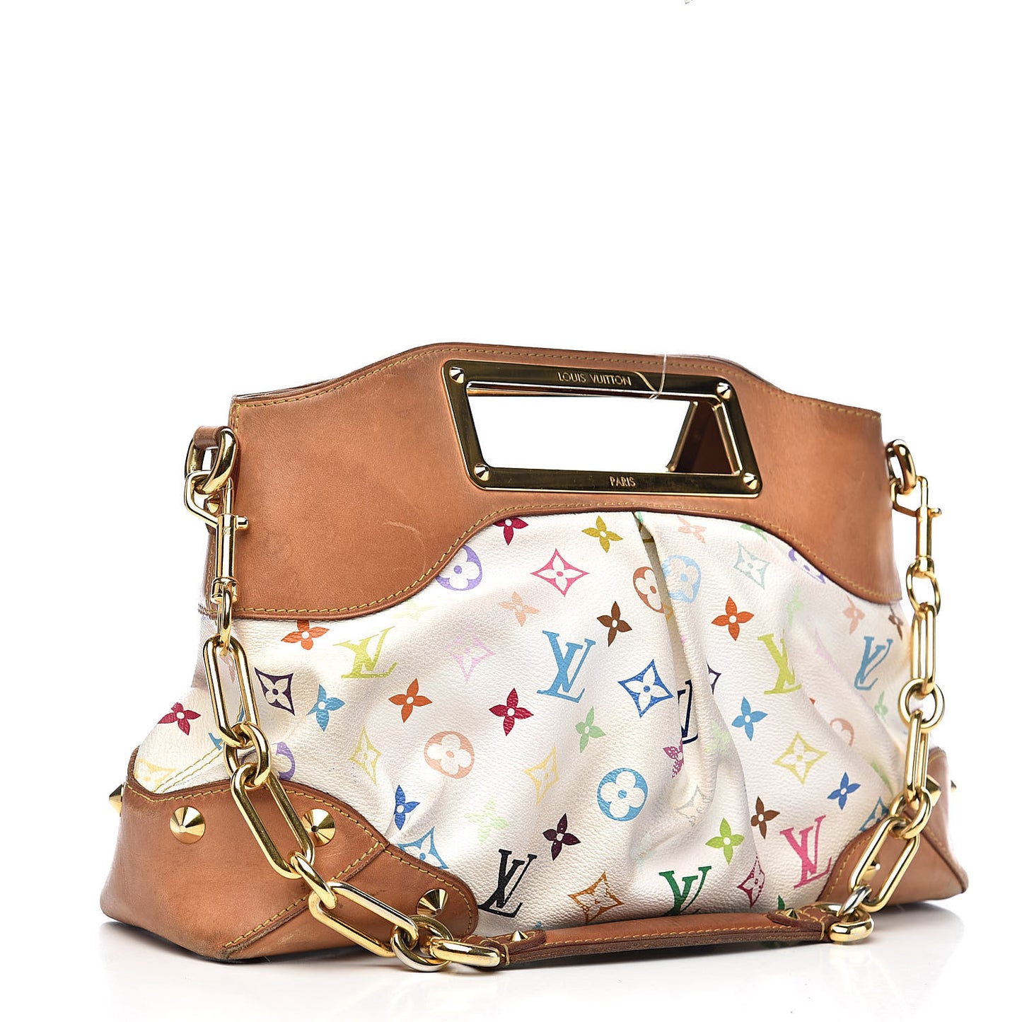 Monogram Multicolor Judy MM White