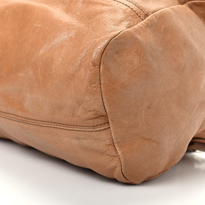 Givenchy Tumbled Sheepskin Medium Pandora Caramel 7 of 9