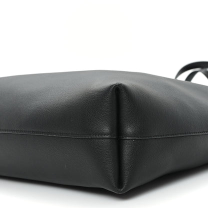 Saint Laurent Calfskin North-South Shopping Tote Black 11 of 12