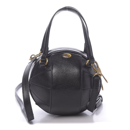 Gucci Piuma Lux Energy Mini Tifosa Basketball Shaped Shoulder Bag Black 1 of 10