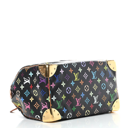 Louis Vuitton Monogram Multicolor Speedy 30 Black 4 of 15