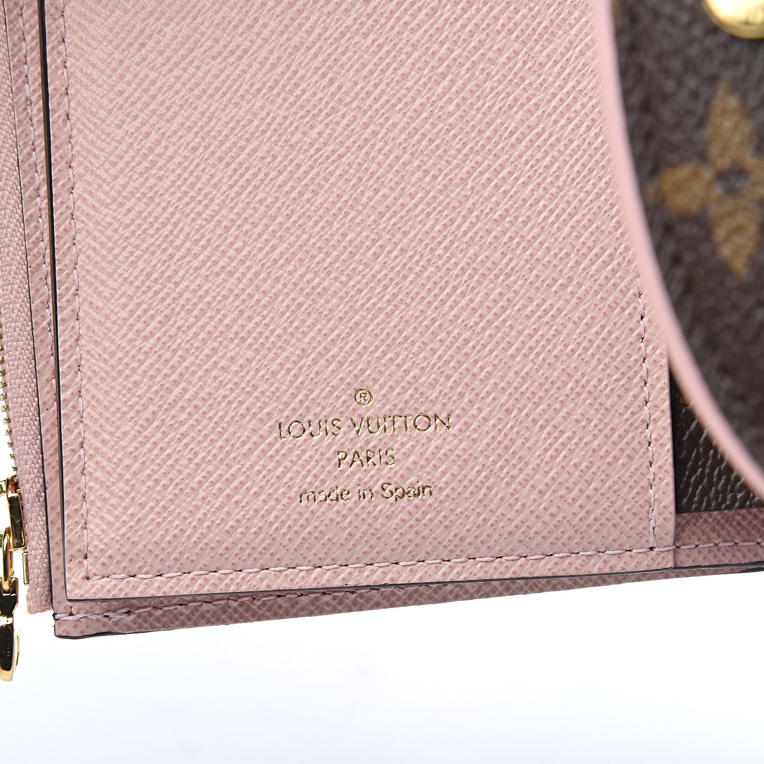 Louis Vuitton Monogram Ariane Compact Wallet Rose Ballerine 6 of 6