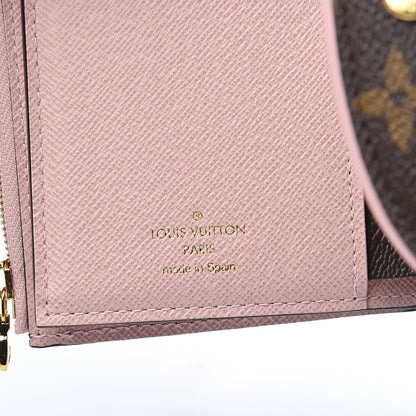 Louis Vuitton Monogram Ariane Compact Wallet Rose Ballerine 6 of 6