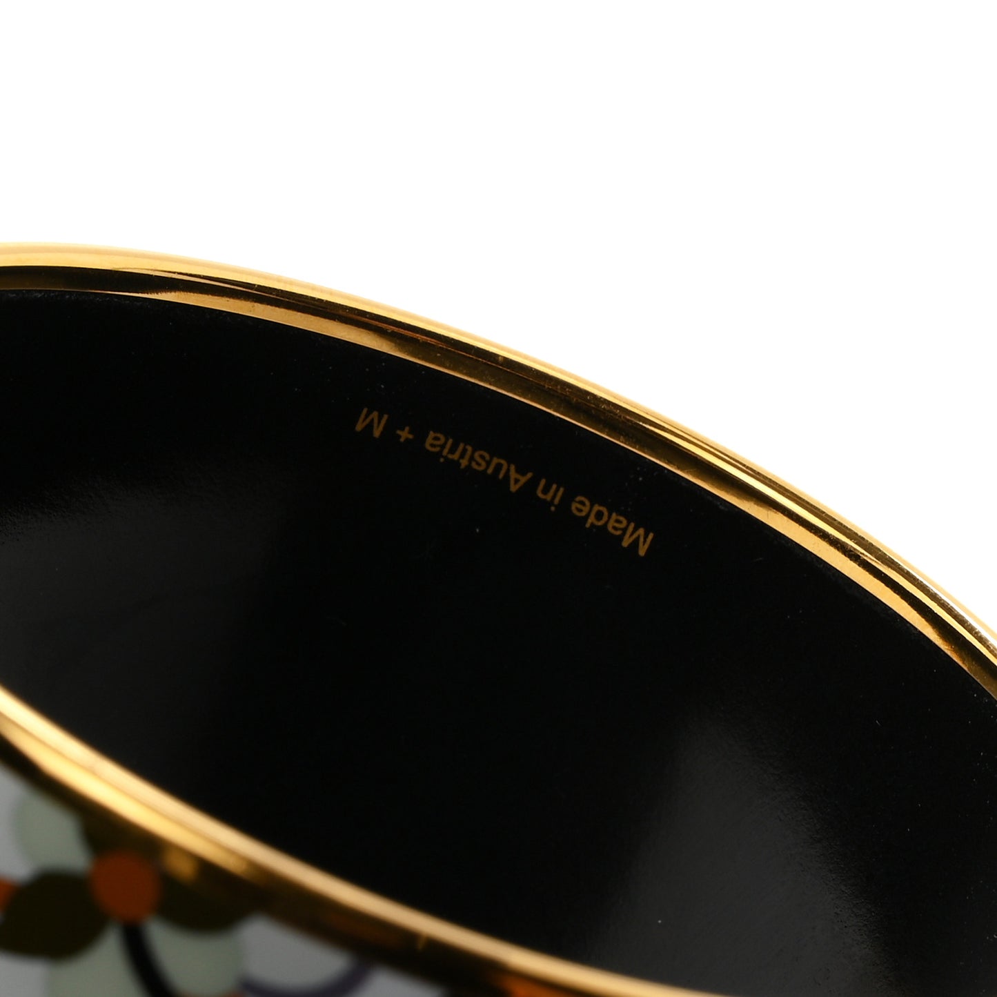 Enamel Printed Extra Wide La Femme Aux Semelles de Vent Bracelet 65