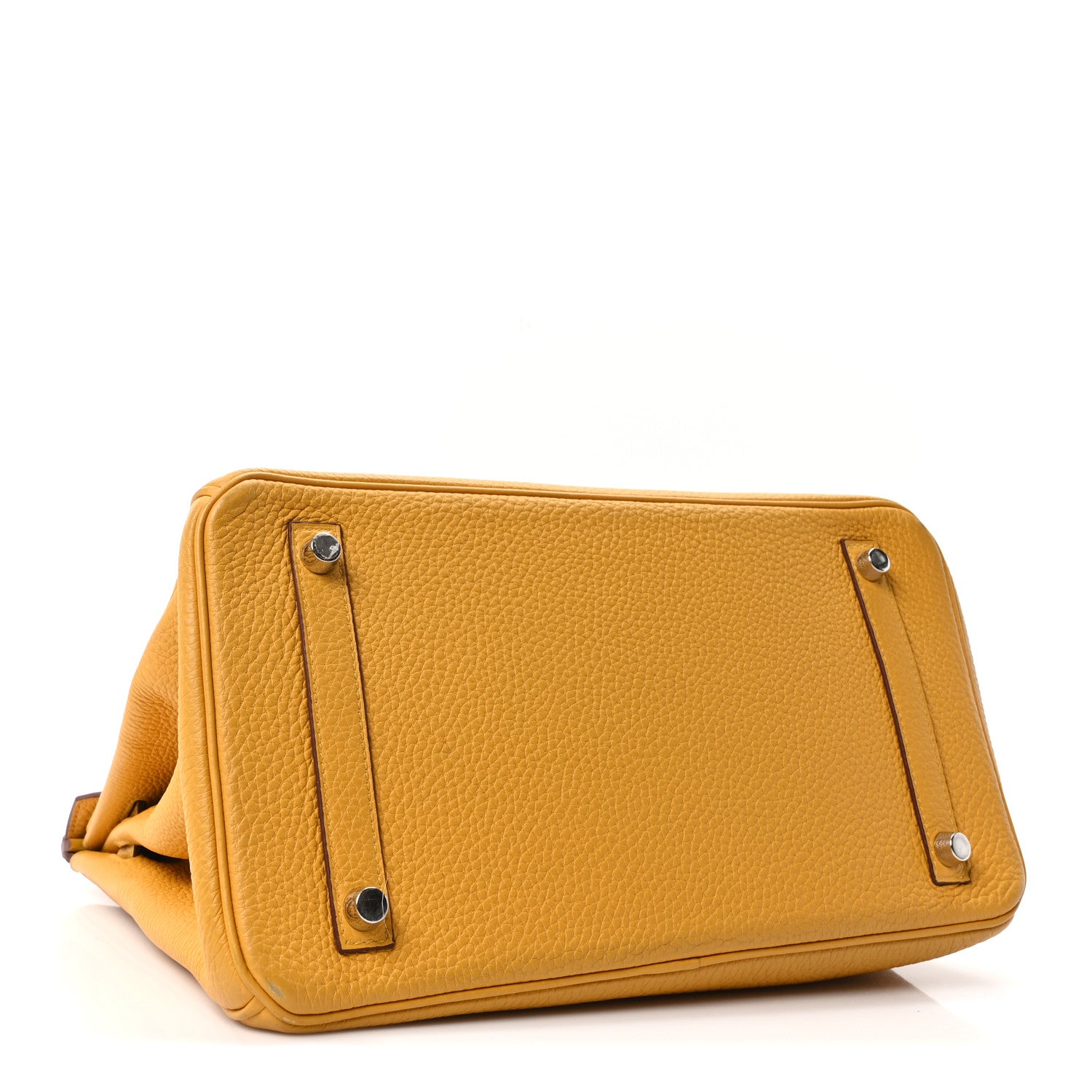 Hermes Togo BIRKIN 30 Jaune Ambre 3 of 9