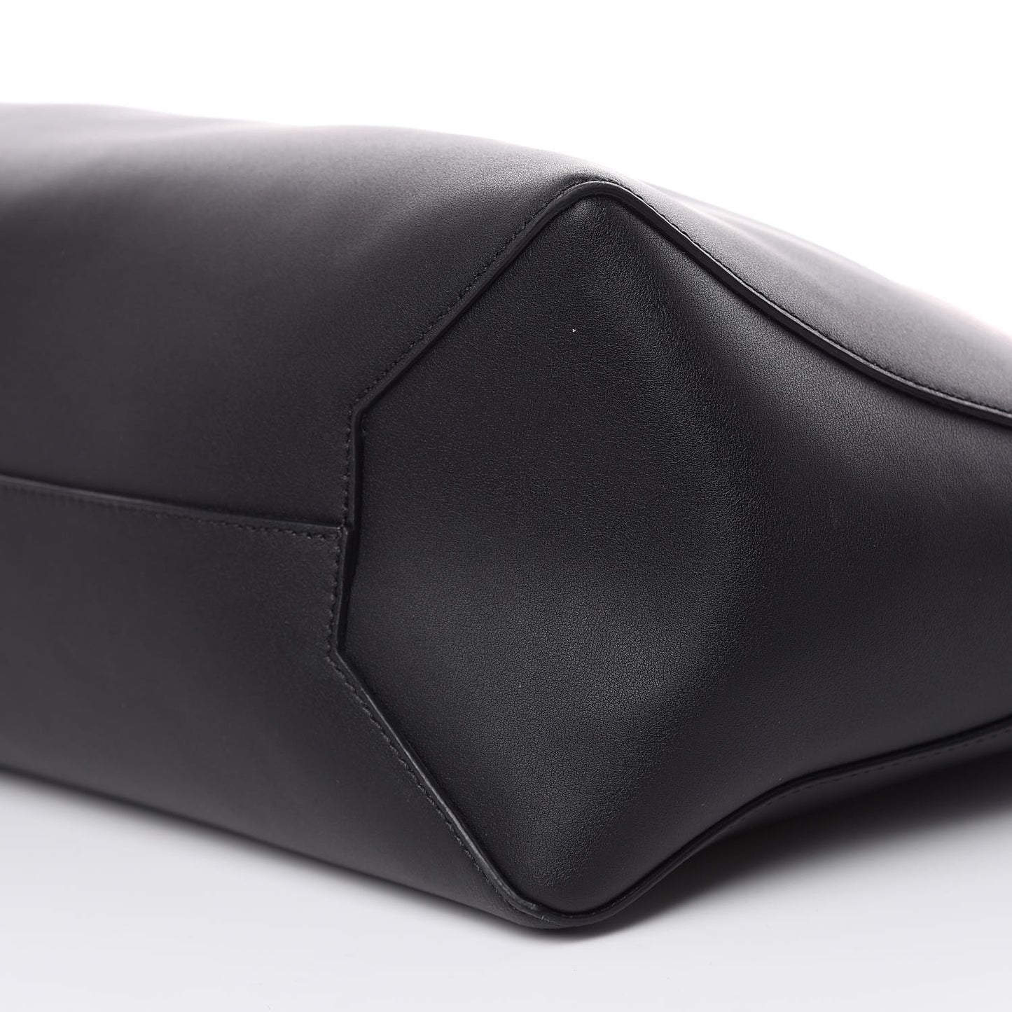 Calfskin Butterfly Tote Black Rose