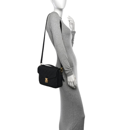 Louis Vuitton Empreinte Pochette Metis Black 2 of 11