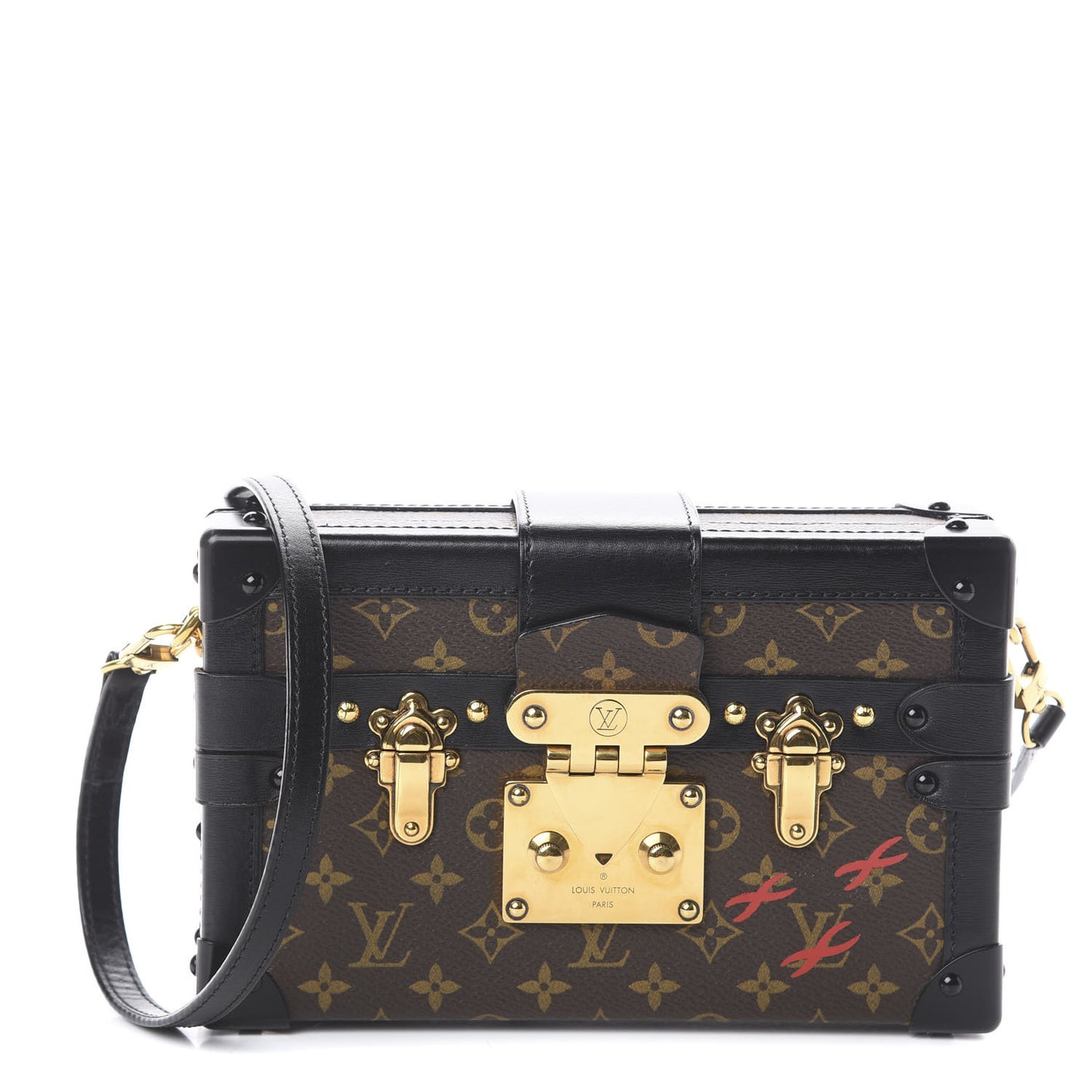 Monogram Petite Malle Black