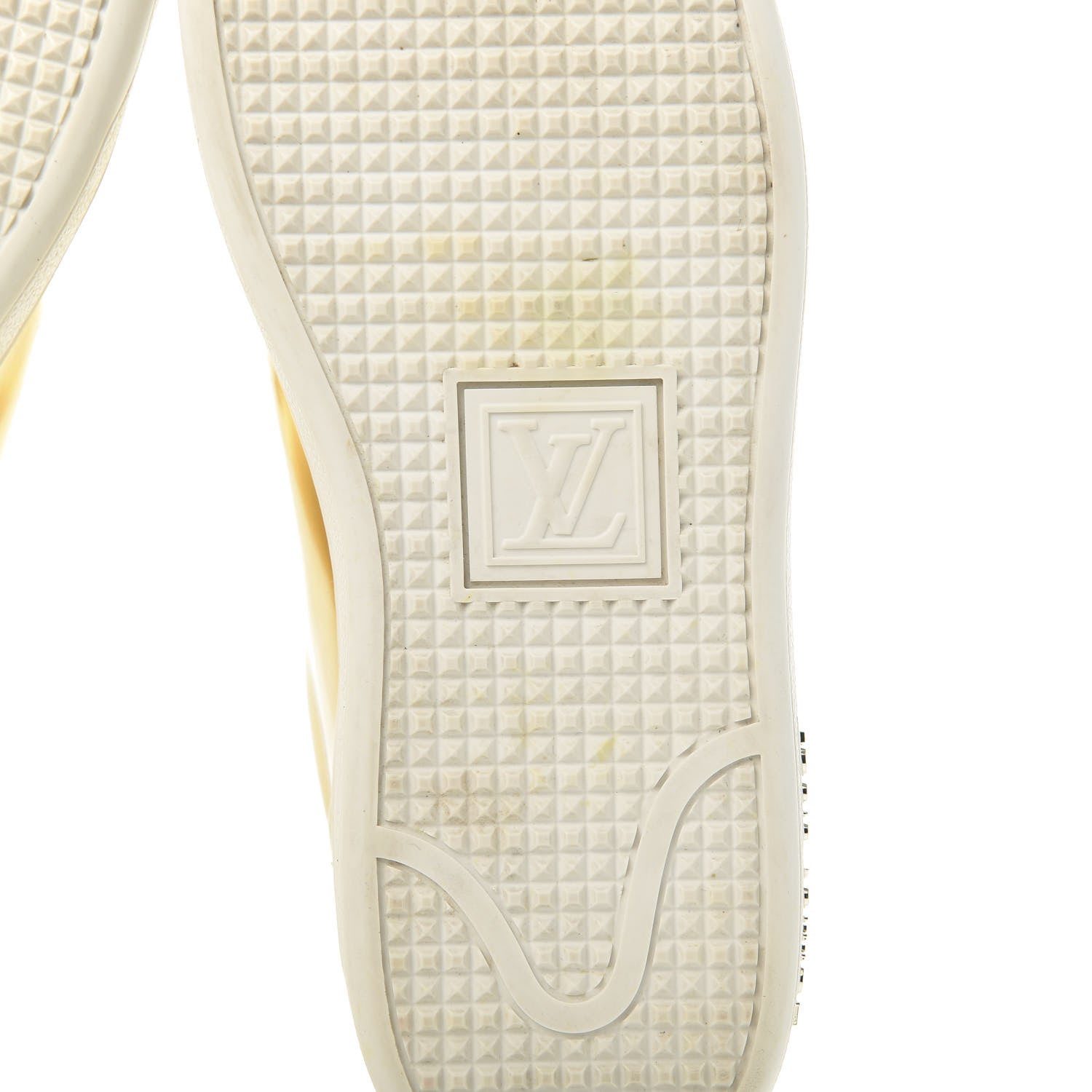 Louis Vuitton Metallic Calfskin Frontrow Sneakers 36.5 Gold 10 of 11