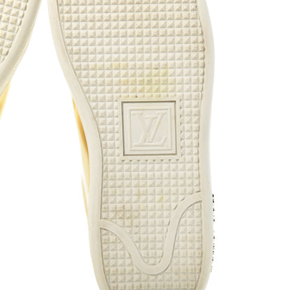 Louis Vuitton Metallic Calfskin Frontrow Sneakers 36.5 Gold 10 of 11