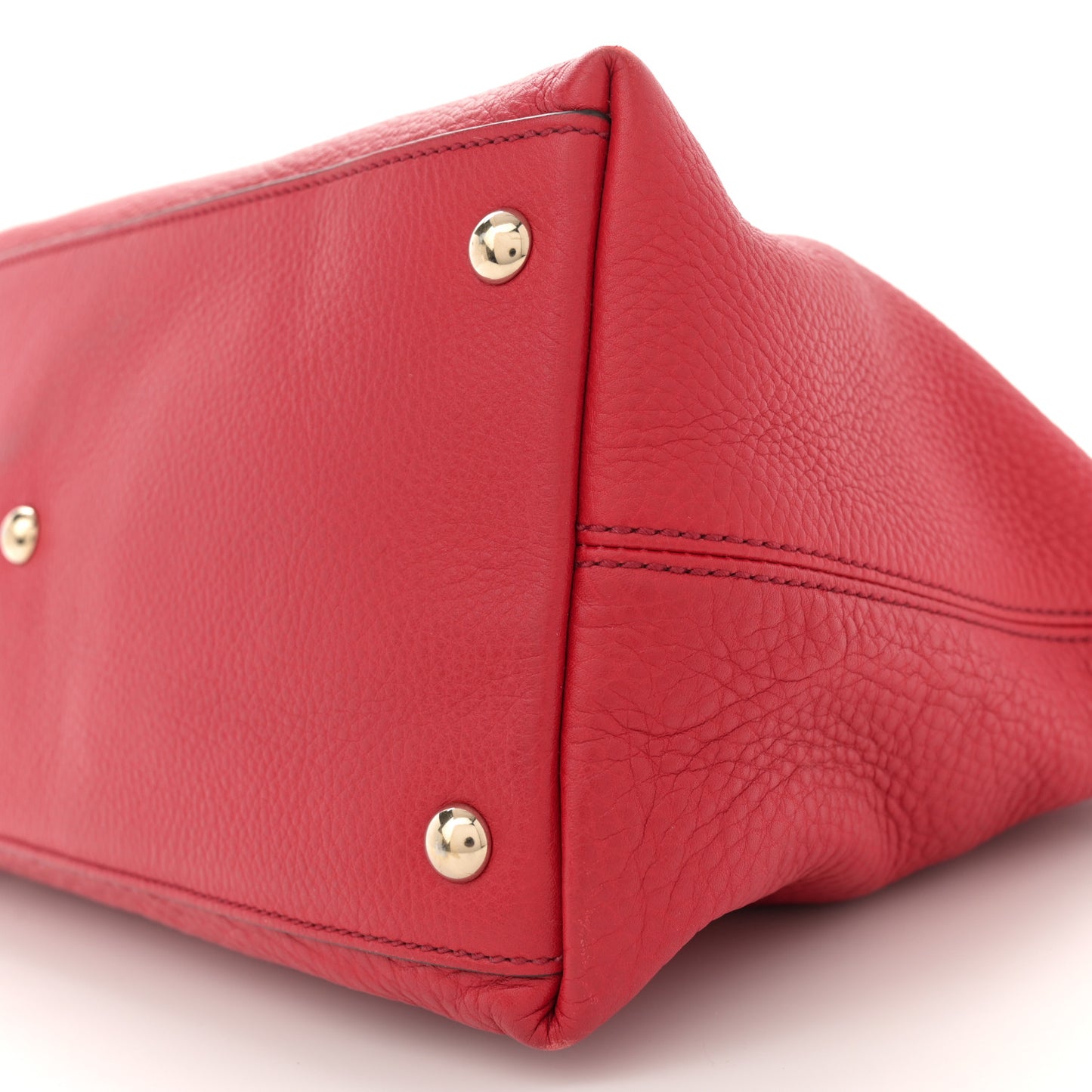 Cellarius Calfskin Small Soho Top Handle Satchel Tobasco