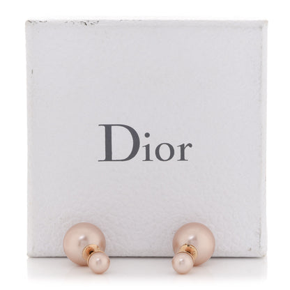Christian Dior Pearl Mise En Dior Tribal Earrings Pink 5 of 5