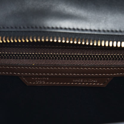 Celine Elephant Calfskin Micro Tri-Color Luggage Indigo 6 of 7