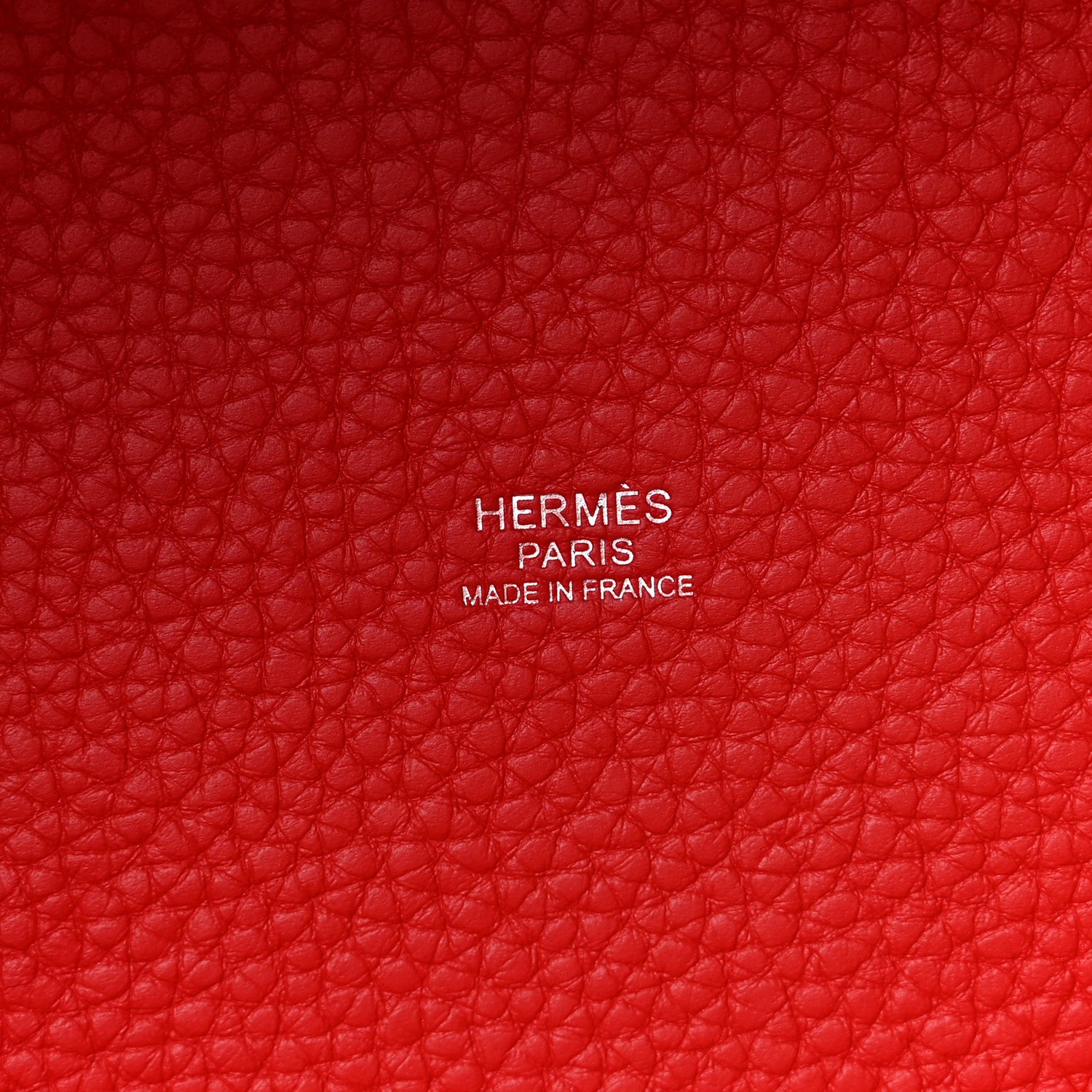 Hermes Taurillon Clemence Picotin Lock 22 MM Rouge de Coeur 6 of 11