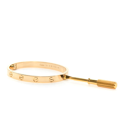 Cartier 18K Yellow Gold LOVE Bracelet 16 4 of 5