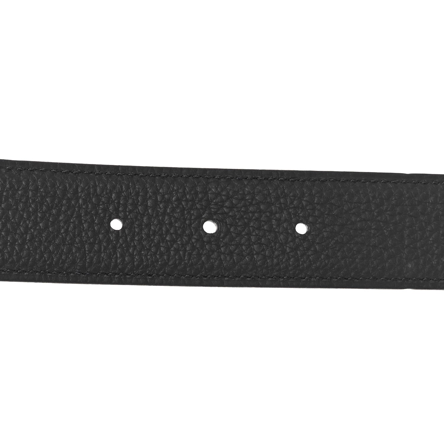 Hermes Box Togo 38mm H d'Ancre Belt 90 36 Black Bleu Nuit 3 of 7