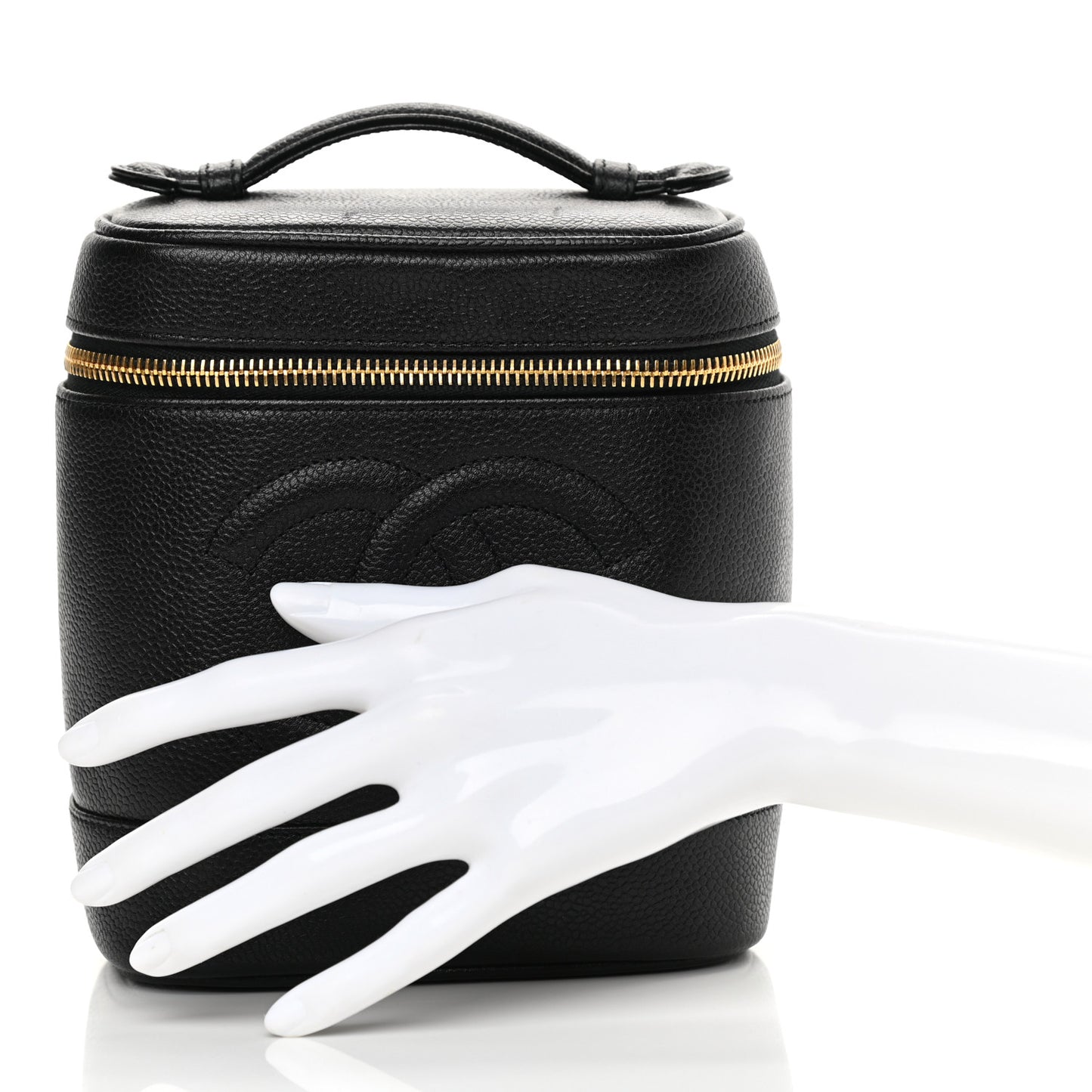 Caviar Vanity Cosmetic Case Black