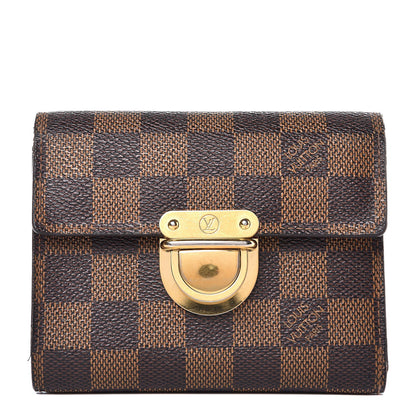 Louis Vuitton Damier Ebene Koala Compact Wallet 1 of 14