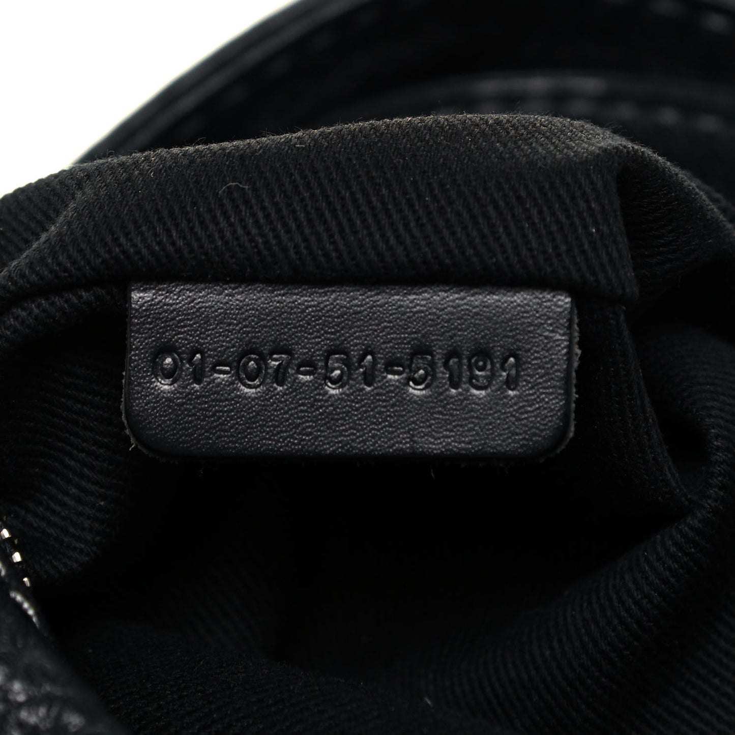 Calfskin Medium Paddington Satchel Black