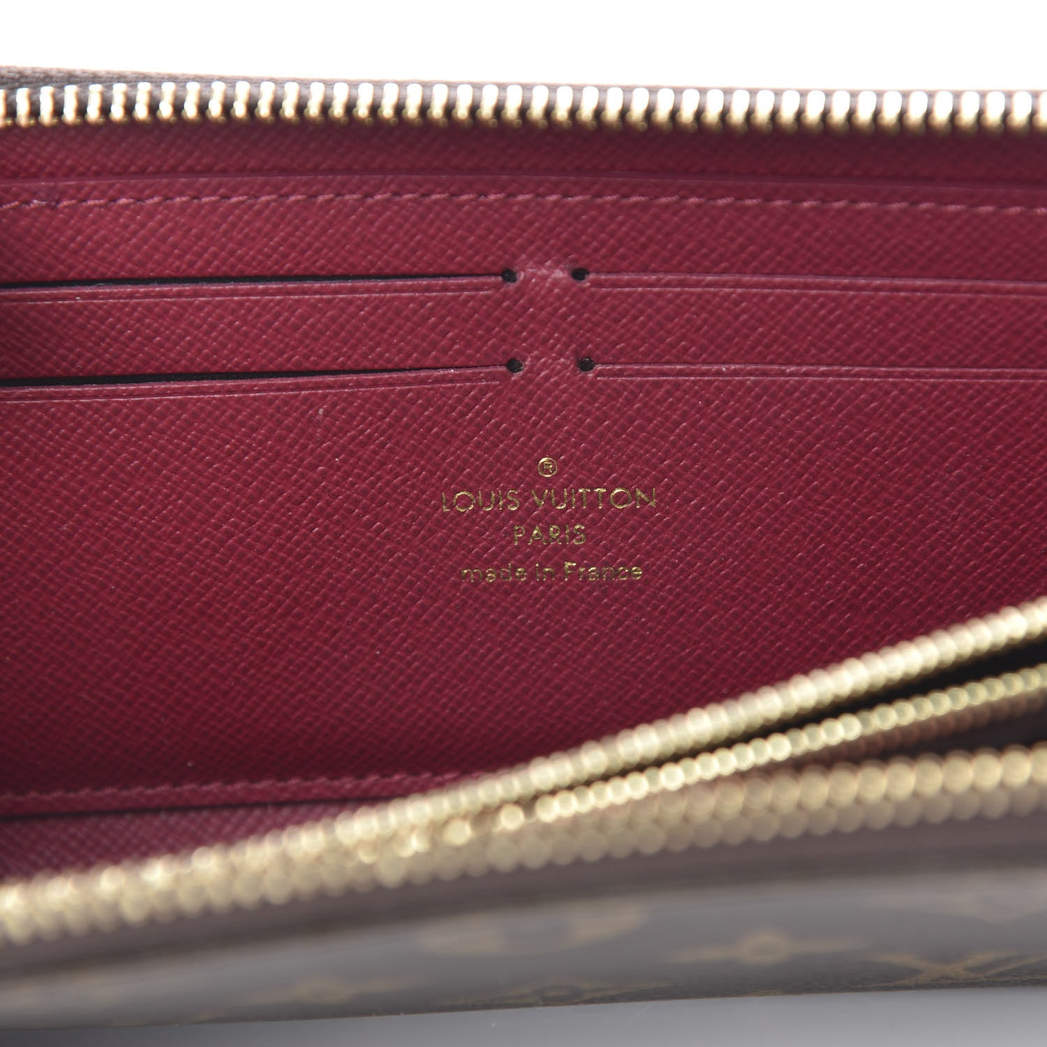 Louis Vuitton Monogram Clemence Wallet Fuchsia 6 of 11