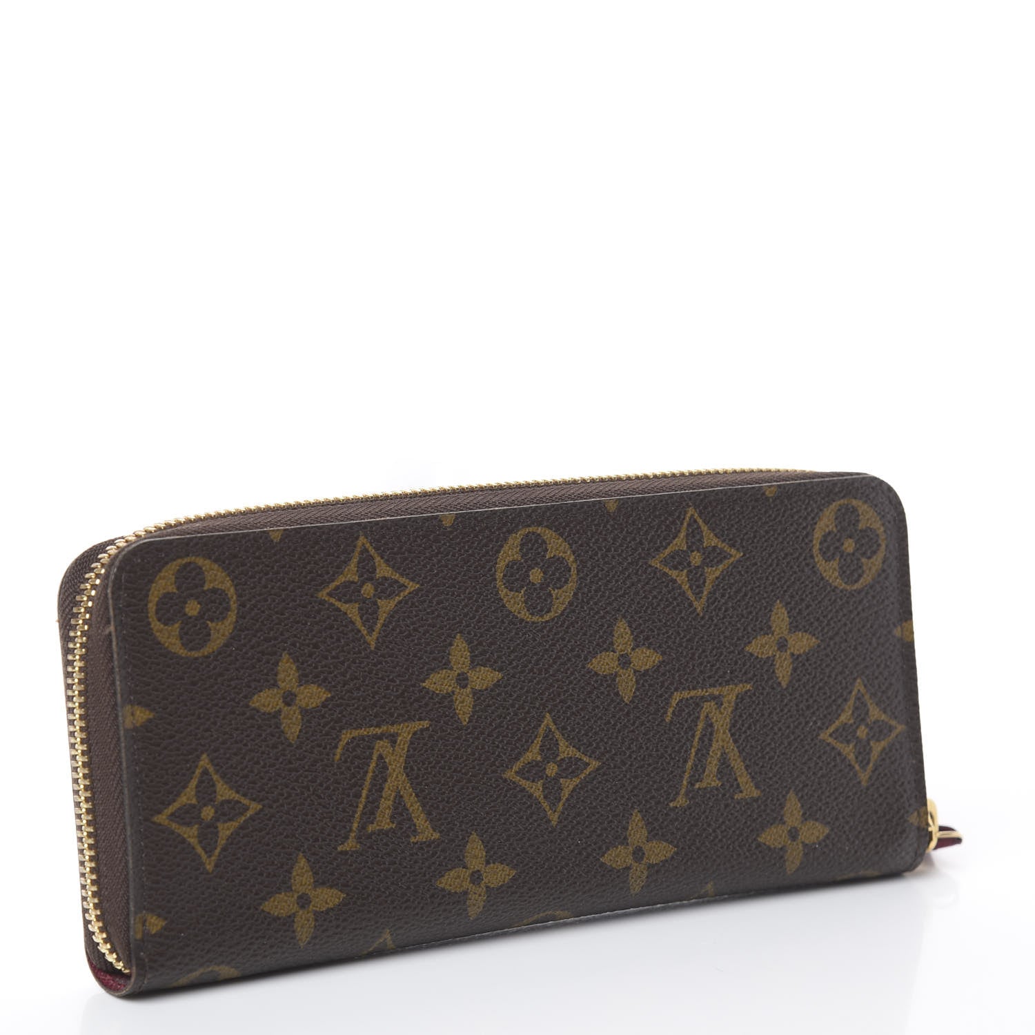 Louis Vuitton Monogram Clemence Wallet Fuchsia 2 of 5
