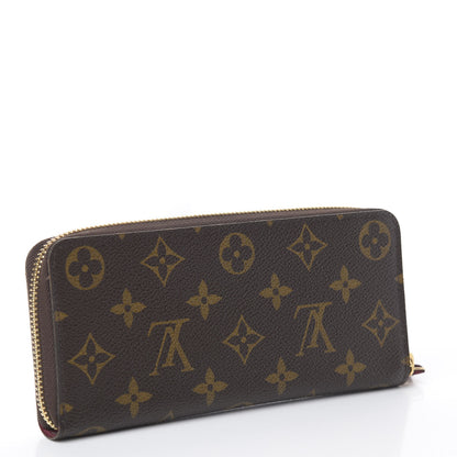 Louis Vuitton Monogram Clemence Wallet Fuchsia 2 of 5