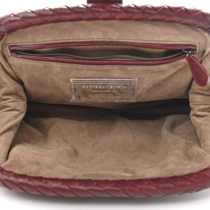 Bottega Veneta Nappa Intrecciato The Lauren 1980 Clutch Gigolo Red 5 of 6