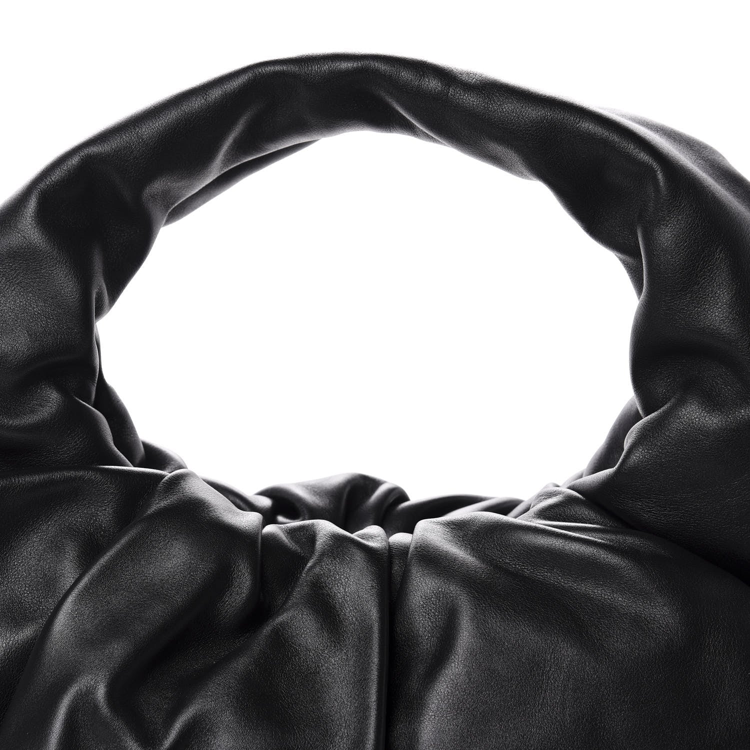 Bottega Veneta Smooth Butter Calfskin Small The Shoulder Pouch Black 9 of 9