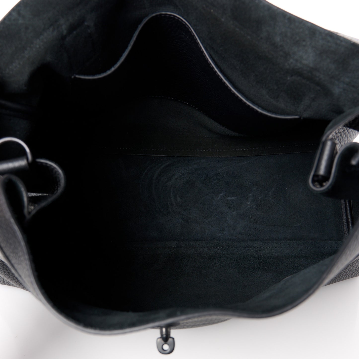 Heavy Grain Oversized Alexa Black