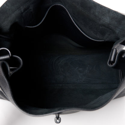 Mulberry Heavy Grain Oversized Alexa Black 5 of 10