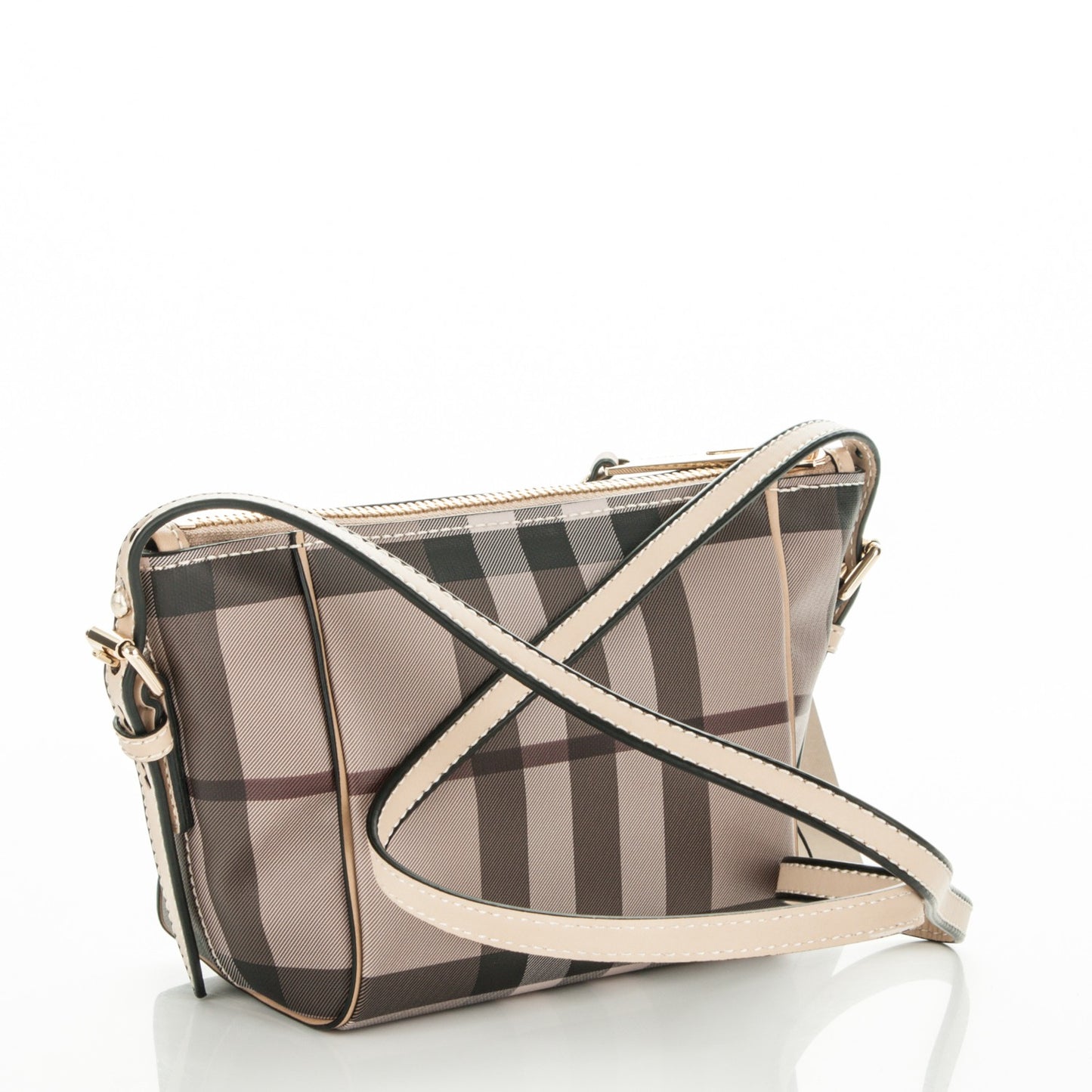 Smoked Check Small Dartmoore Crossbody Trench