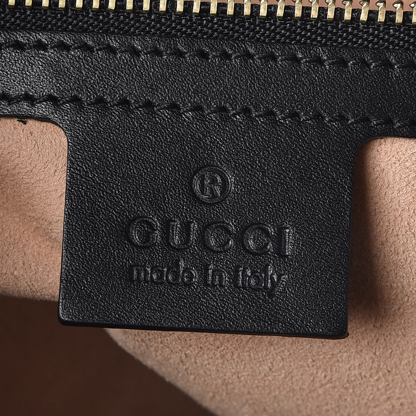Guccissima Signature Medium Shoulder Tote Bag Black