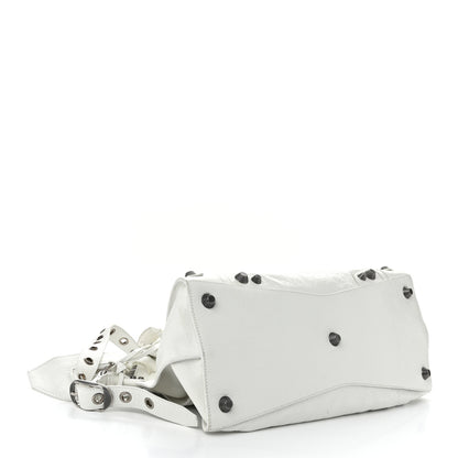 Balenciaga Agneau Arena Neo Cagole City Handbag Optic White 5 of 14