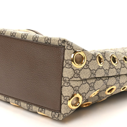 Gucci GG Supreme Eyelet Medium Ophidia Tote Bag 10 of 10