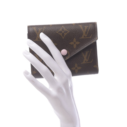 Louis Vuitton Monogram Victorine Wallet Rose Ballerine 2 of 9