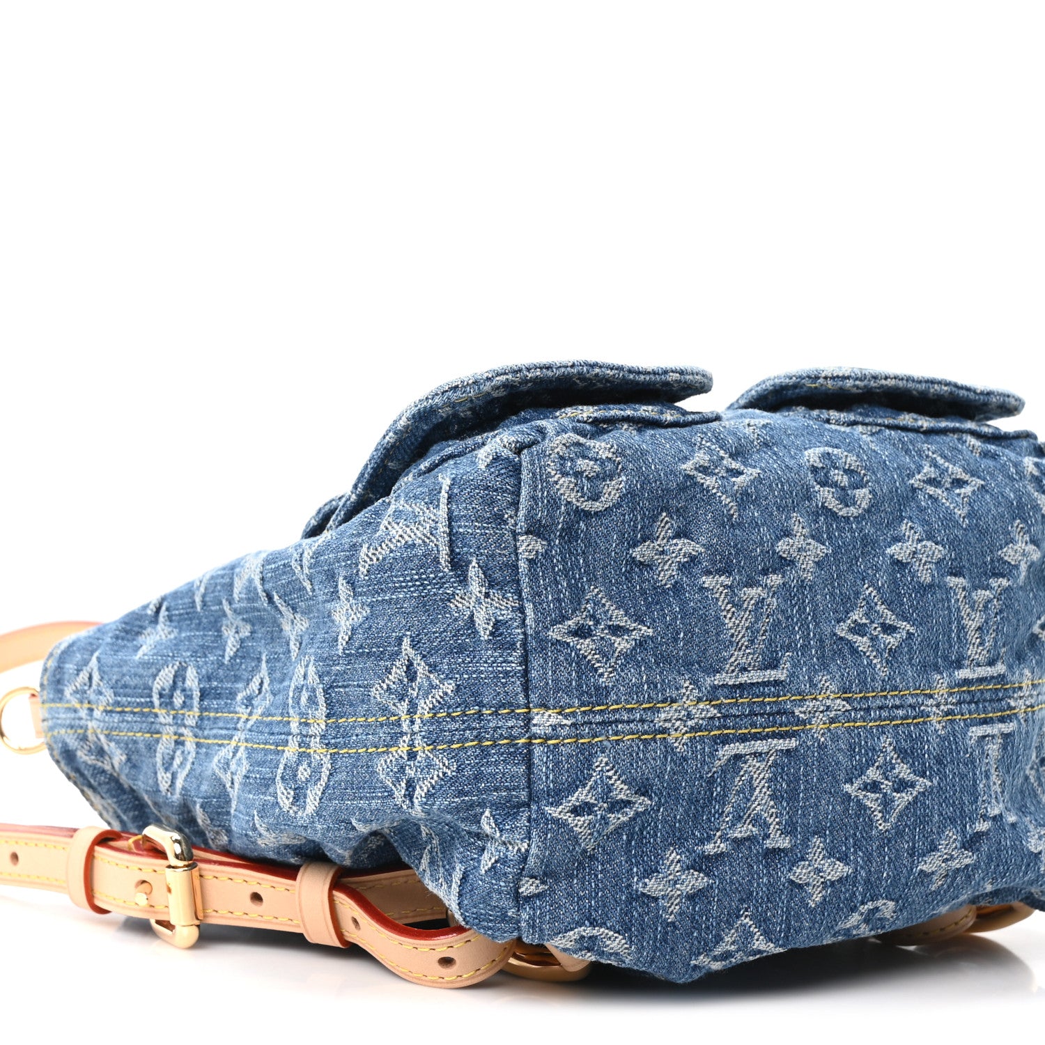 Louis Vuitton Denim Venice Backpack Blue 8 of 9