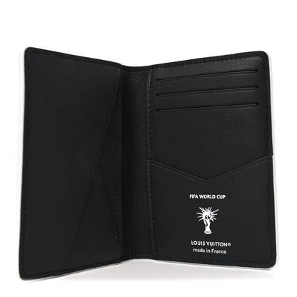 Louis Vuitton X FIFA Grained Calfskin Pocket Organizer Black 4 of 6