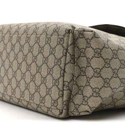Gucci GG Plus Monogram Messenger Diaper Bag Dark Brown 11 of 11