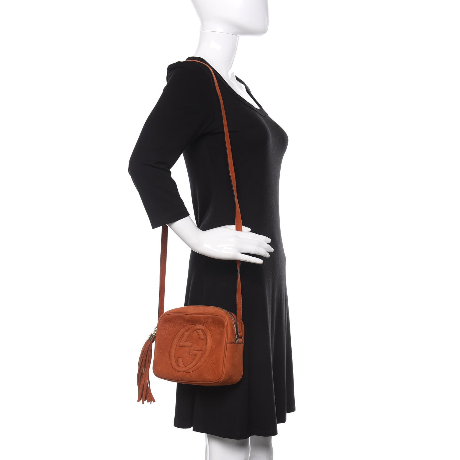 Gucci Vitello Range Small Soho Disco Bag Old Whisky 2 of 9