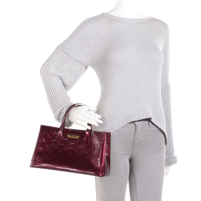 Louis Vuitton Vernis Wilshire PM Rouge Fauviste 2 of 7