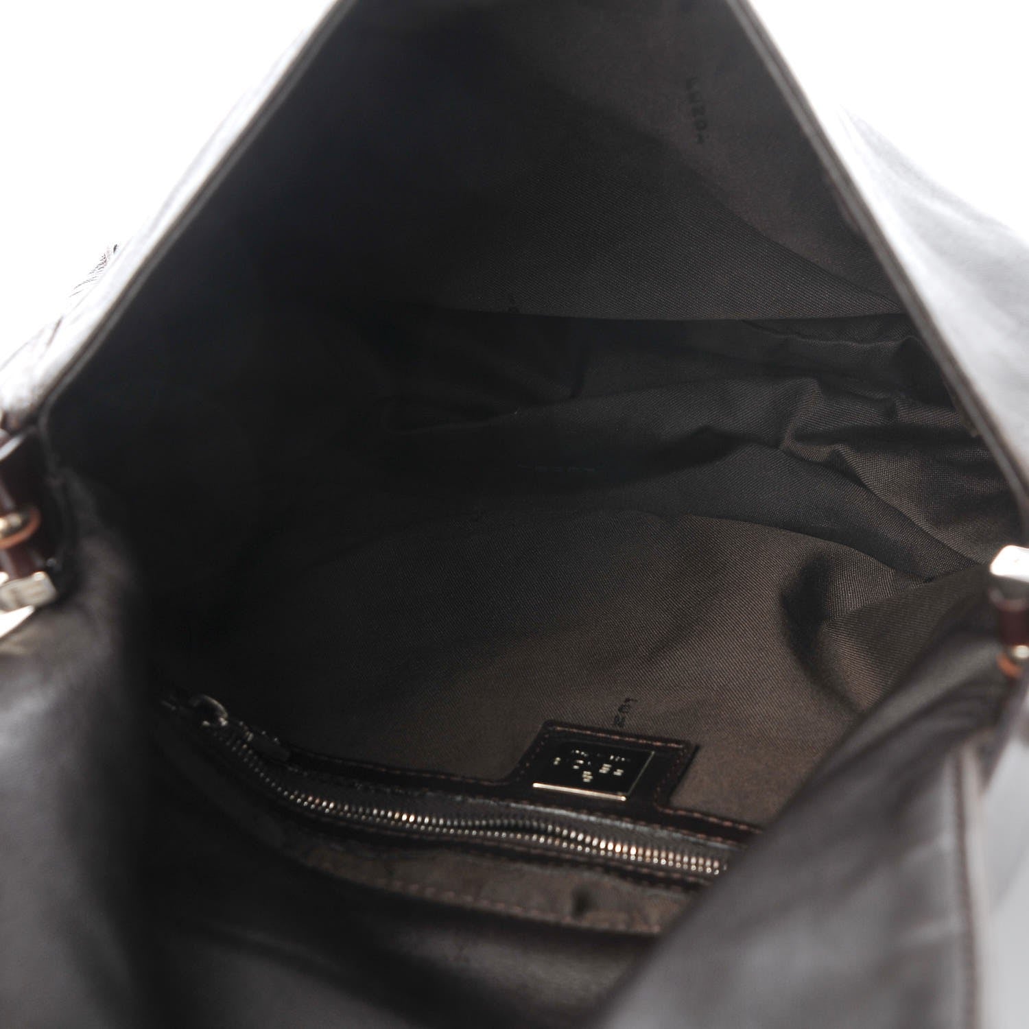 Fendi Calfskin Forever Mama Baguette Brown 5 of 11