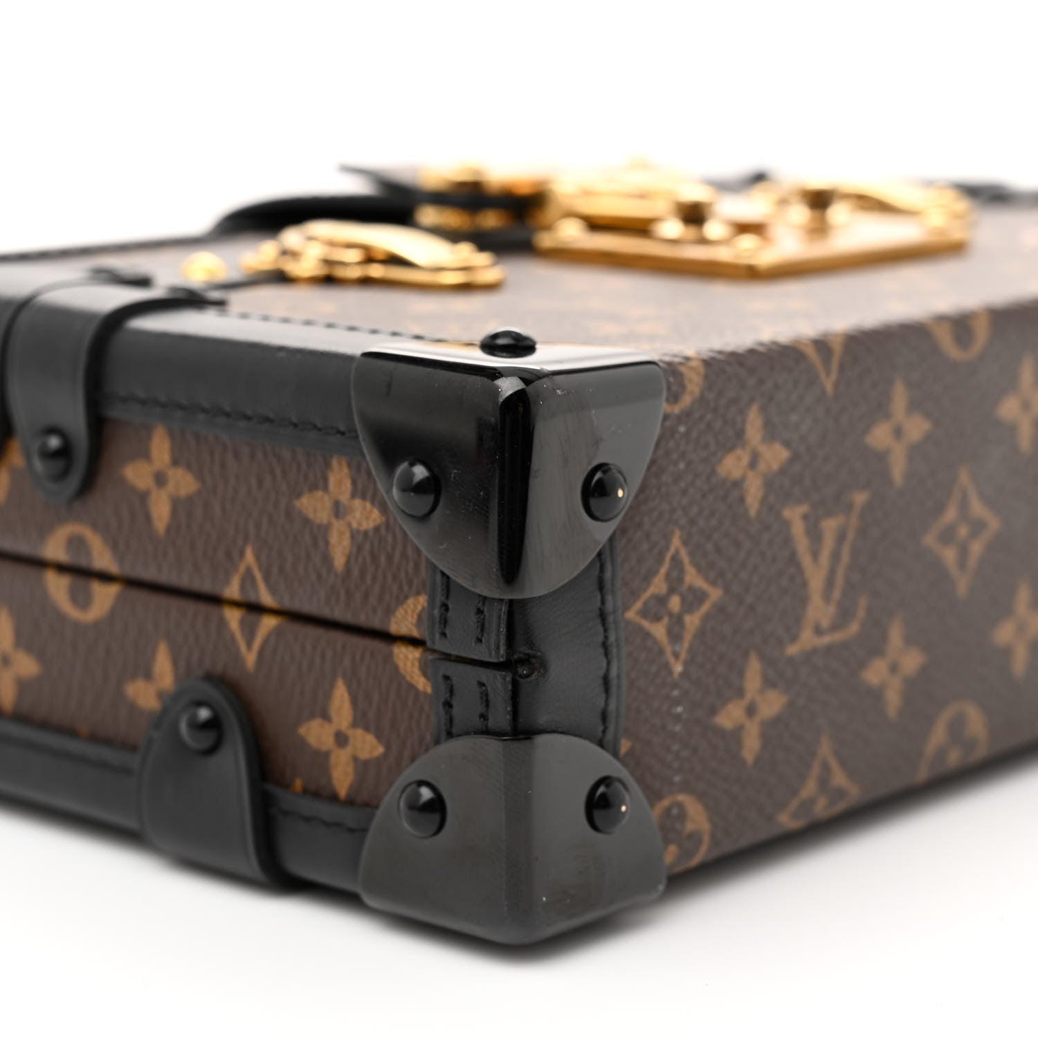 Louis Vuitton Monogram Petite Malle Black 8 of 10