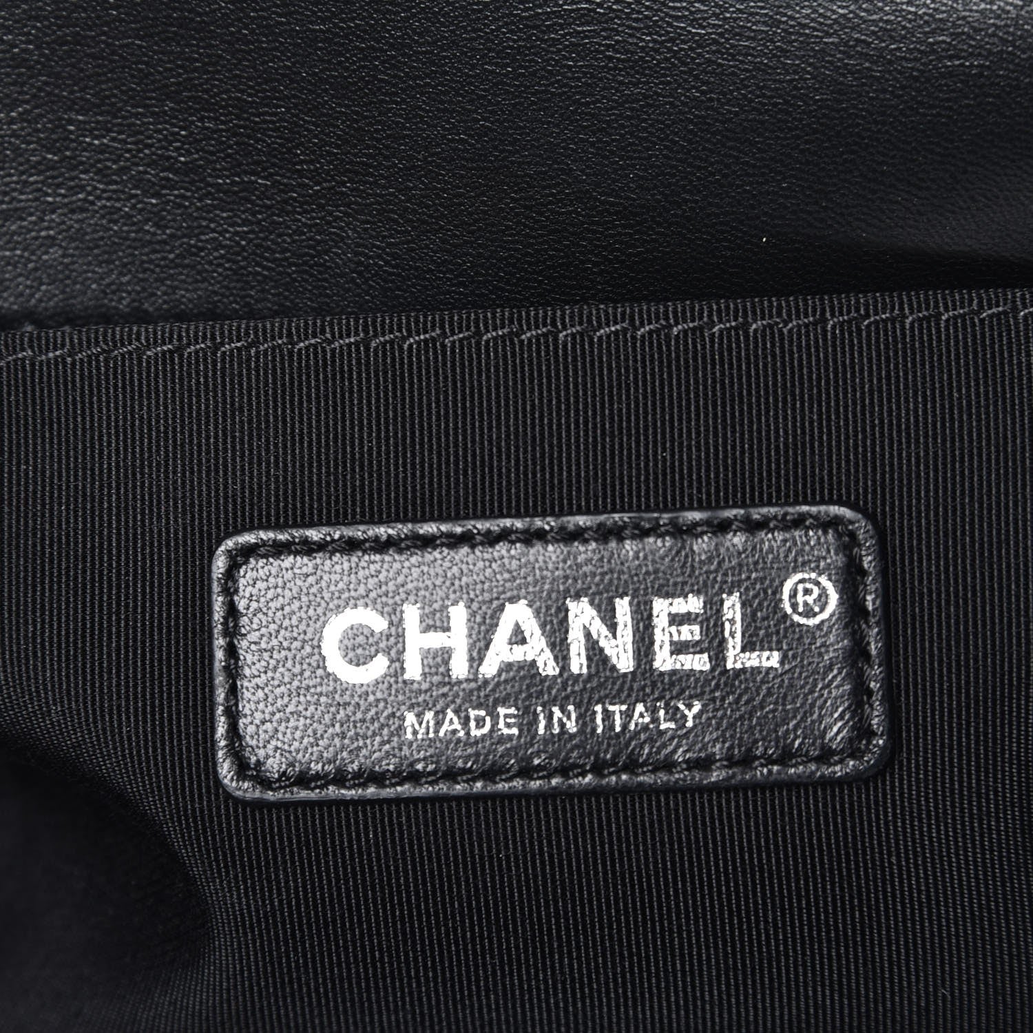 Chanel Lambskin Quilted Medium Boy Flap Black 6 of 8