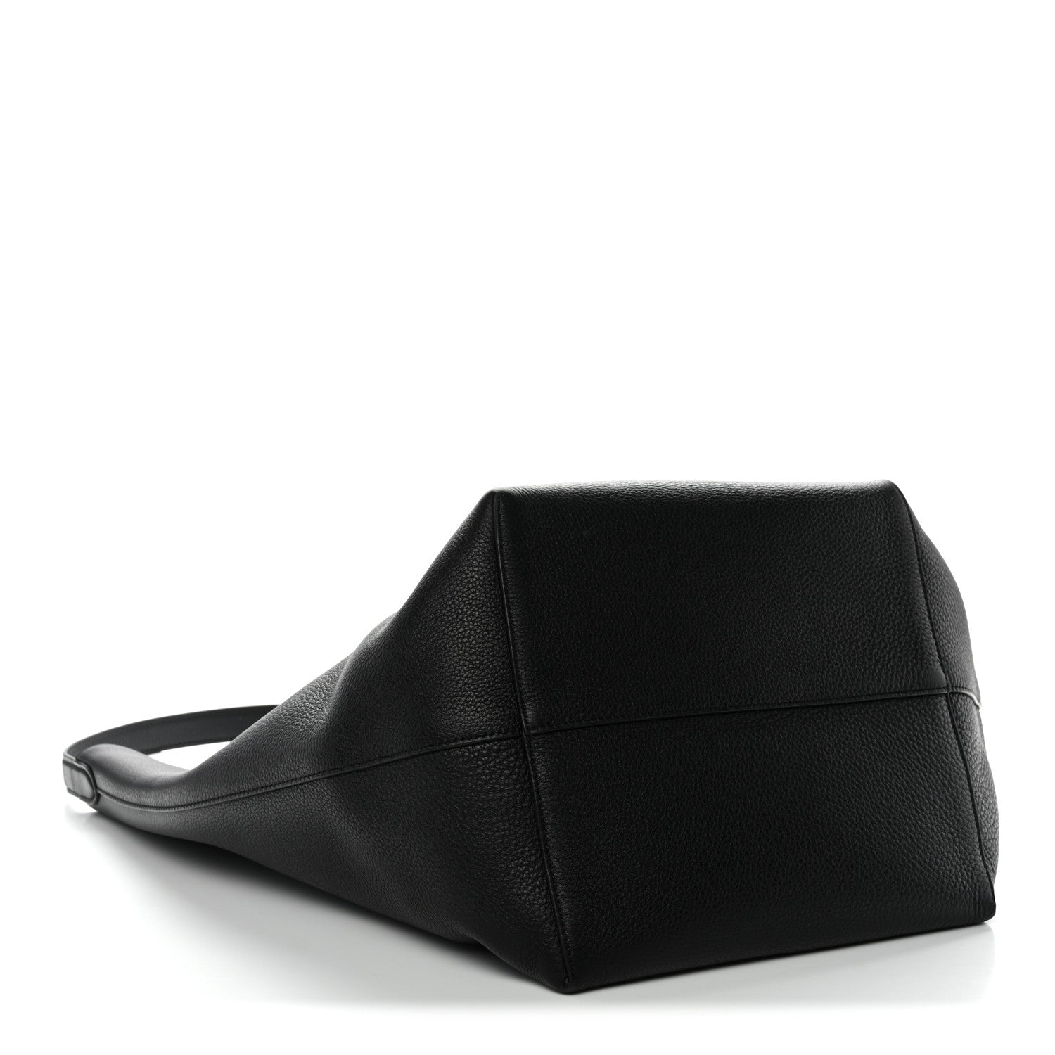 The Row Grained Calfskin Large N/S Park Tote Black 4 of 12