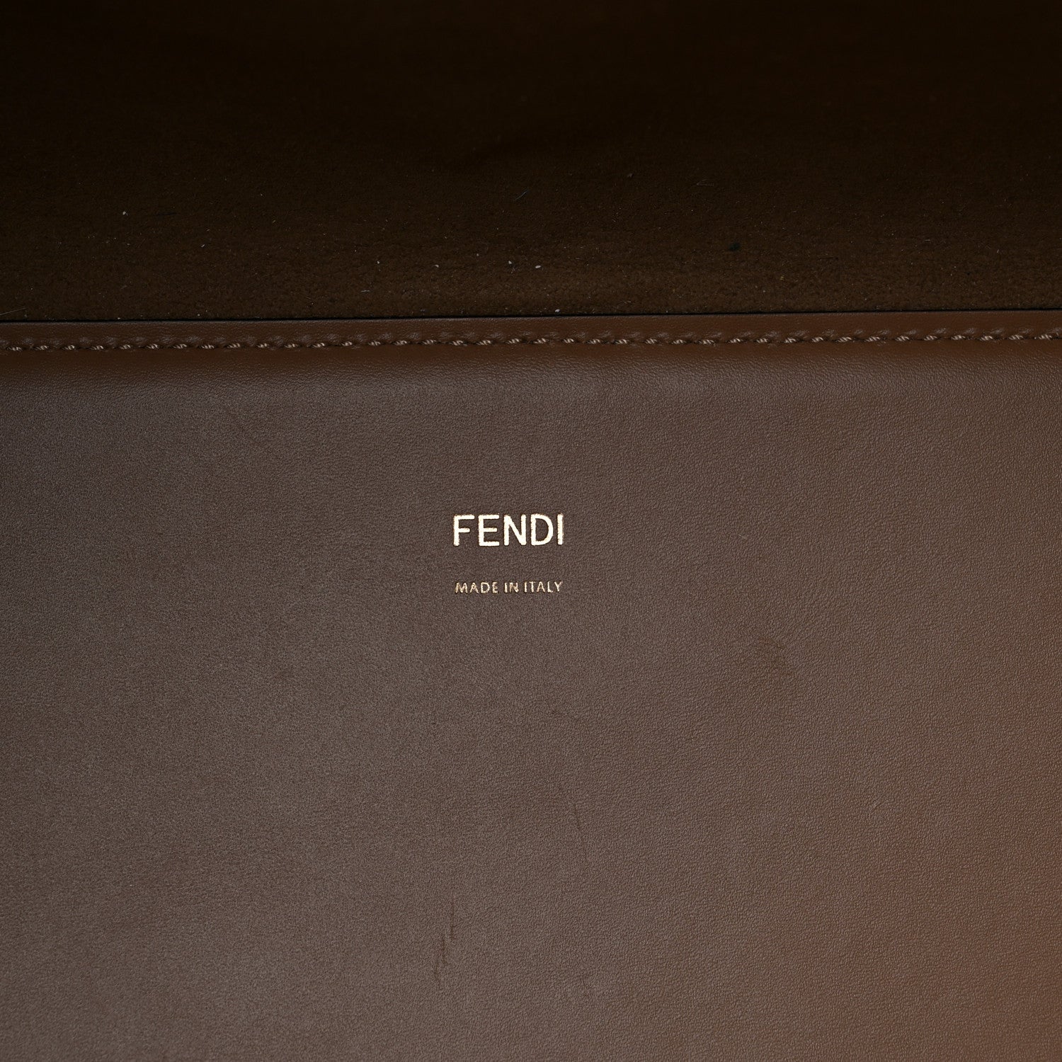 Fendi Shearling Vitello King Logo Medium Fendi Sunshine Shopper Tote White 6 of 14