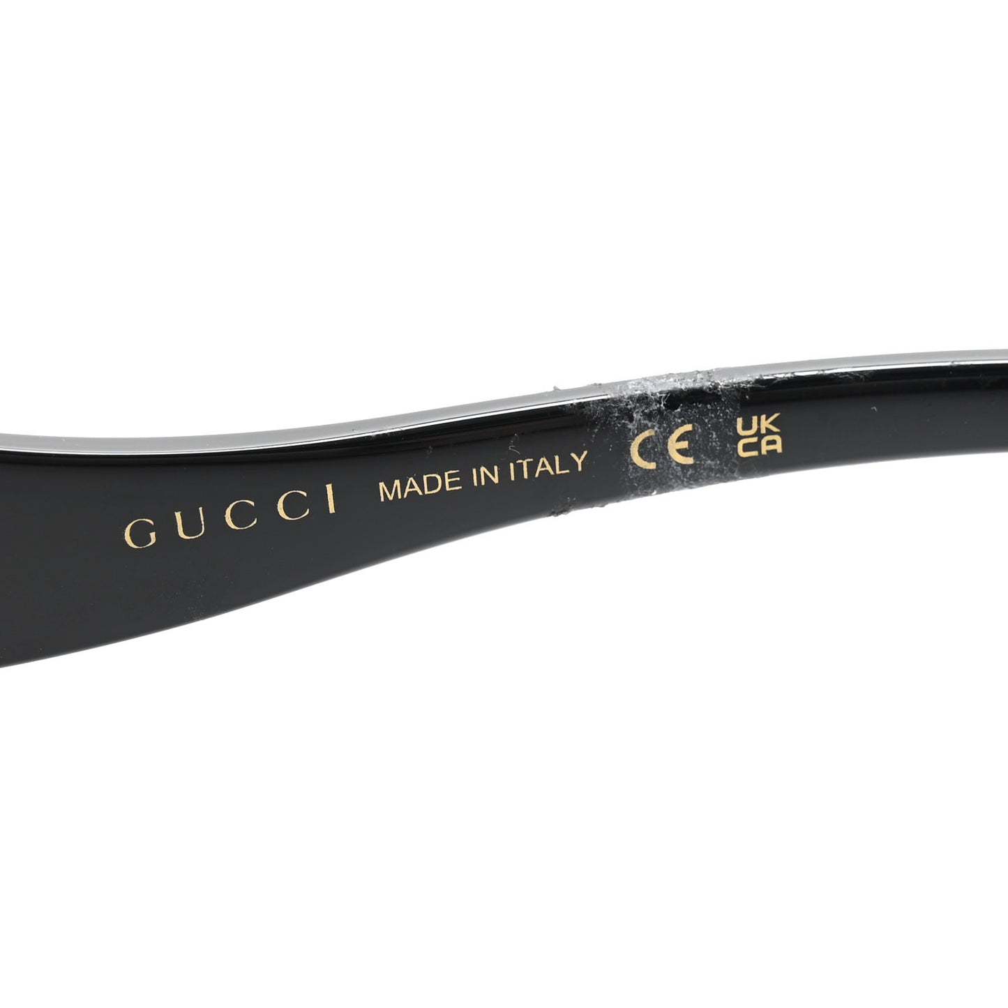 Acetate Square Frame Sunglasses GG1235S Black