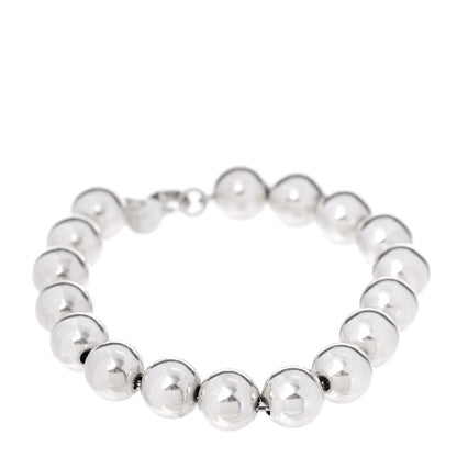 Tiffany Sterling Silver 10mm HardWear Ball Bracelet 1 of 5
