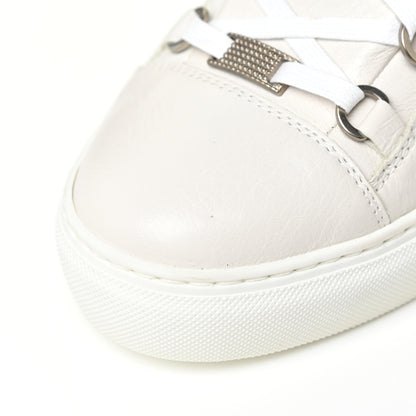Balenciaga Agneau Arena Opaque Mens High Top Sneakers 43 Extra White 12 of 13